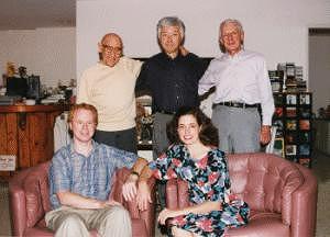 (L to R) David Schecter, Herman Stein, Masatoshi Mitsumoto, Kathleen Mayne, Irving Gertz (L to R) David Schecter, Herman Stein, Masatoshi Mitsumoto, Kathleen Mayne, Irving Gertz