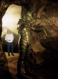 Herman Stein sneaking up on the Creature! Herman Stein sneaking up on the Creature!